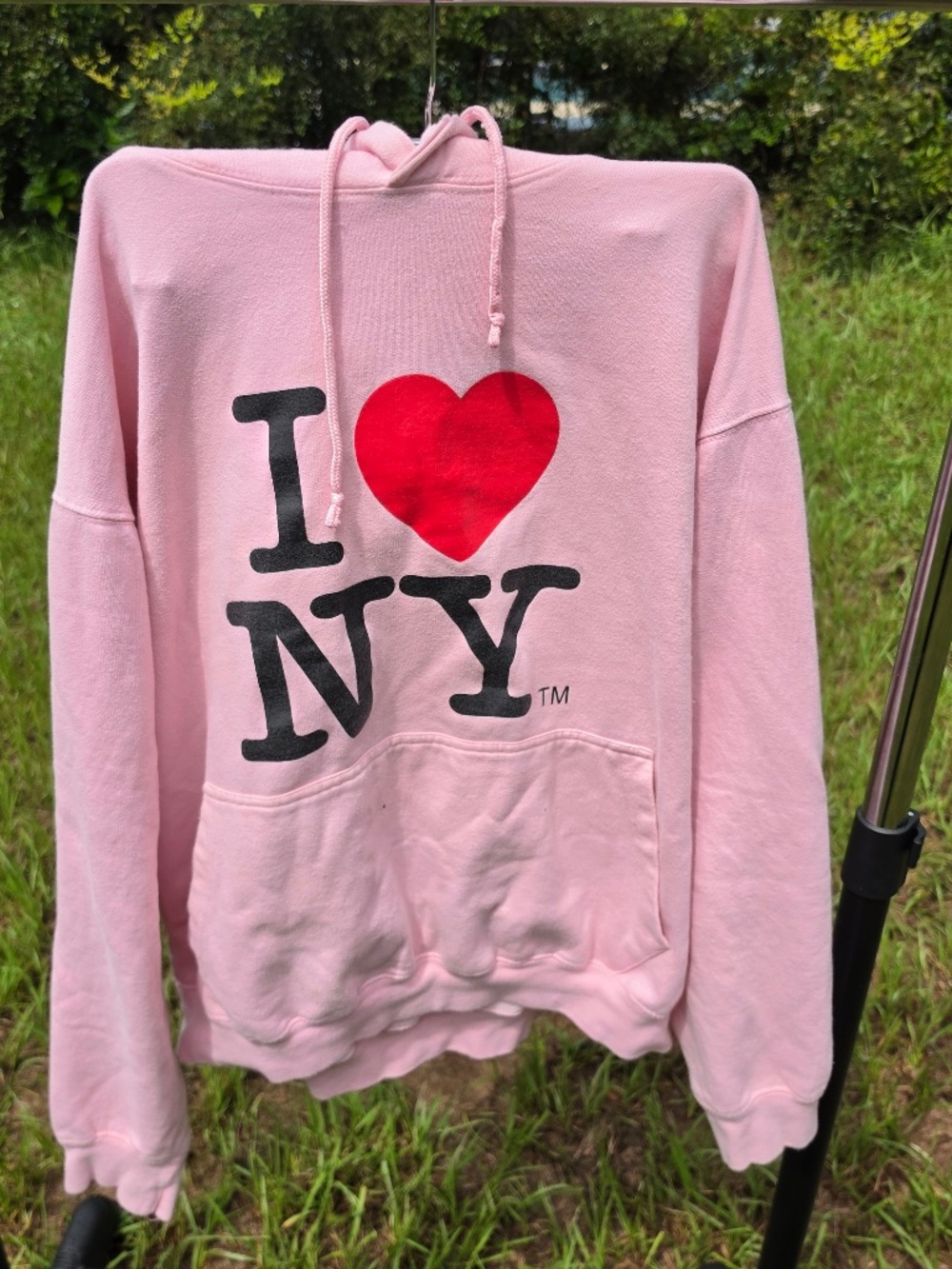 I Love NY Women's Pink Hoodie $13.00